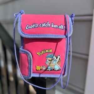 Vintage Pokemon Blastoise Nintendo Gameboy Carrying Case